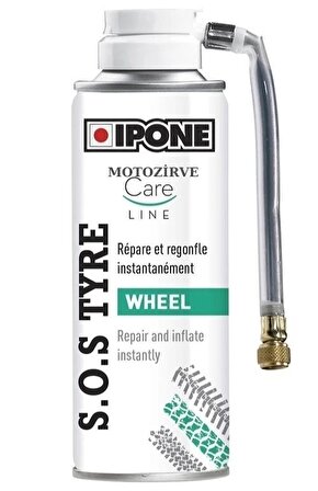 Ipone SOS Tyre Lastik Tamir ve Şişirme Köpük Spreyi 200 ml S.O.S.