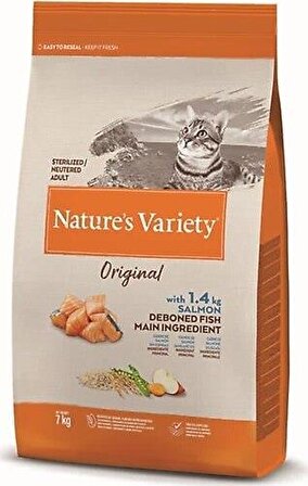 Nature's Variety Cat Sterilized Salmon 7 Kg