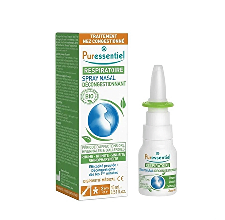 Puressentiel Respiratory Decongestant Nasal Spray 15 ml