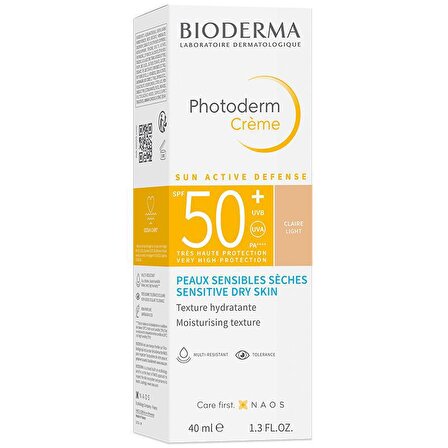 Bioderma Photoderm Creme 50+ Faktör Nemlendirici Kuru Ciltler İçin Renkli Güneş Koruyucu Krem 40 ml