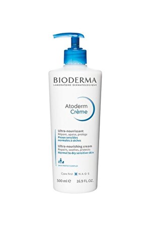 Bioderma Atoderm Besleyici - Nemlendirici Parfümsüz Kuru Cilt için  Vücut Kremi 500 ml 