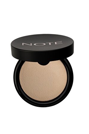 Note Baked Powder Işıltılı Bitişli Highlighter Toz Yüz Pudrası 04 Porcelain Ivory