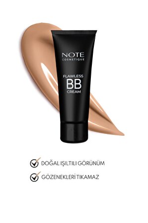 Note Flawless BB Cream 02 Doğal Kapatıcı BB Krem