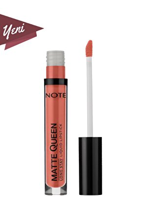Note Matte Queen Lipstick Kalıcı Likit Ruj 08 Glamour Touch - Nude