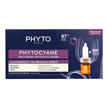 Phytocyane Traitement Antichute Femme 12x5 ml
