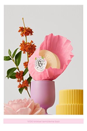 Rose Bitkisel, Doğal, Mandalina, Gül Özlü, Canlandırıcı, Parfümlü Katı Sabun 3x100gr
