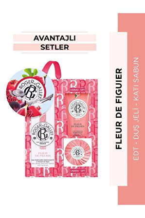 Fleur De Figuier Edt Çiçeksi Meyvemsi Parfüm 100 Ml & Duş Jeli & Sabun Üçlü Avantaj Set
