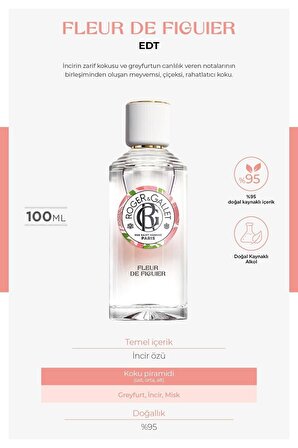 Fleur De Figuier Edt Çiçeksi Meyvemsi Parfüm 100 Ml & Duş Jeli & Sabun Üçlü Avantaj Set