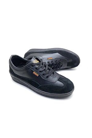 Newkamp Siyah Renk İş Arazi İçin Uygun Spor Ayakkabı