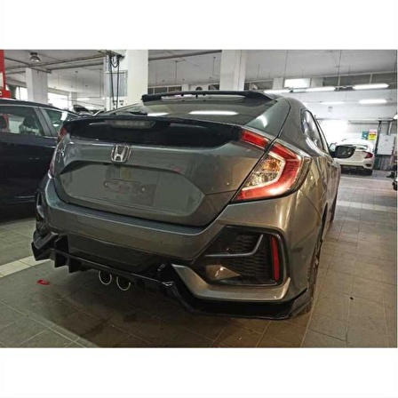 Honda Civic Fk7 2016-2020 Hb Typer Arka Tampon Ek