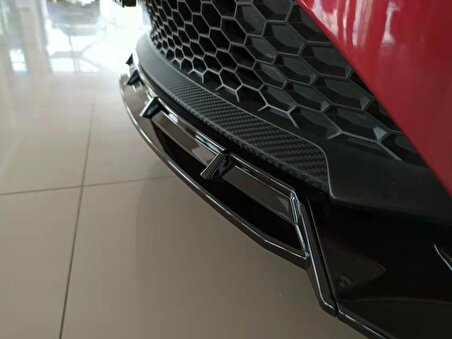 Honda City 2020+ İçin Uyumlu RS Ön Lip - Piano Black (Parlak Siyah)