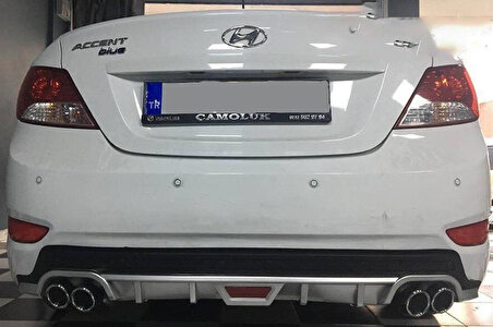 Hyundai Accent Blue Üniversal Arka Tampon Difüzör