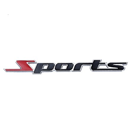 Sports Yapıştırma Bagaj Logosu