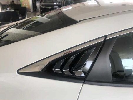 Honda Civic Fc5 2016-2020 Kelebek Camı Kaplaması Köşeli Model