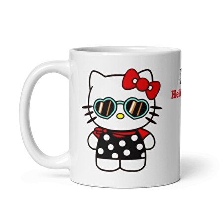 Hello Kitty Baskılı Kupa Bardak Model 6