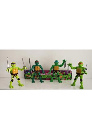 Ninja Kaplumbağalar Işıklı Figür 4'lü Set Ninja Turtles