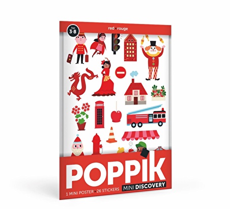 Poppik Mini Red