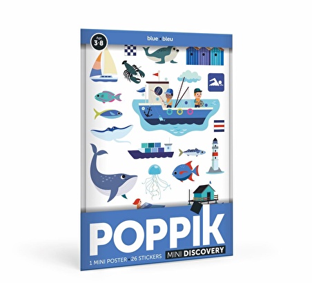 Poppik Mini Blue