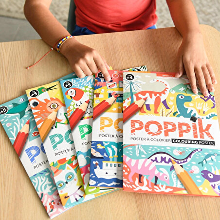 Poppik Colouring Music Poster