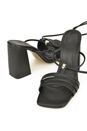 Ziya, Kadın Topuklu Sandalet 131996 346 Siyah
