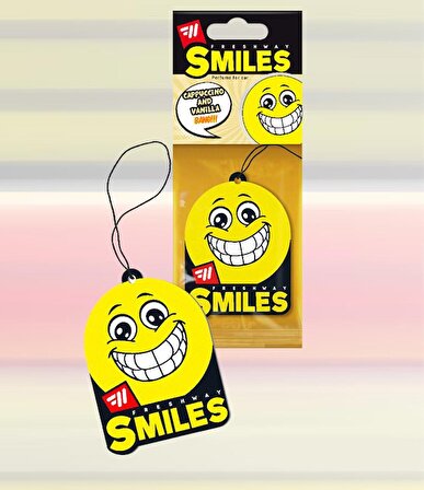 DRY SMILE Kağıt Koku Capuccino ve Vanilla