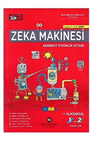 Sb Zeka Makinesi Serbest Etkinlik Kitabı 1.ve 2.Sınıf