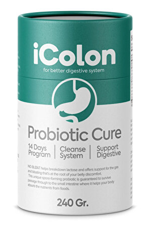 icolon Prebiyotik Bağırsak Kürü 240 GR Probiotic Cure