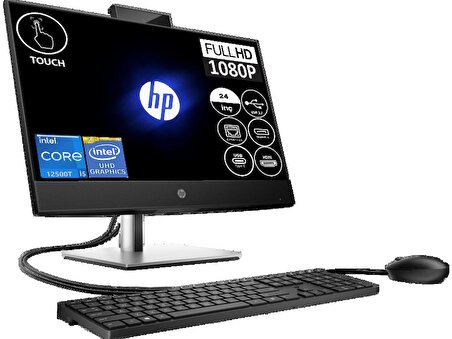 HP HP ProOne 440 G9 İntel i5 12500T 16gb 1tb SSDIntel® UHD Grafik 24" FHD Windows11Pro  All In One Bilgisayar P6D394EA15