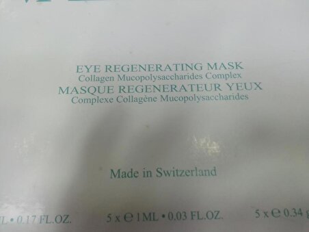 Valmont Eye Regenerating Mask 5 x 5ml