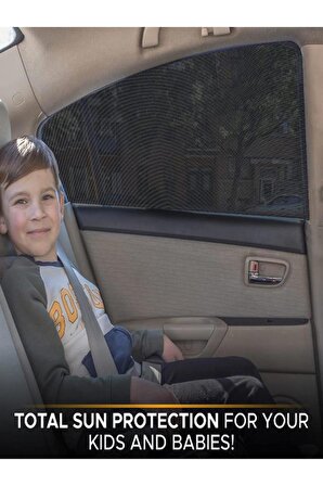 Araba Yan Cam Perdesi Oto Arka Perde Araç Güneşlik Gölgelik Bebek Çocuk Bebe Örtü Cam Çorabı Filmi