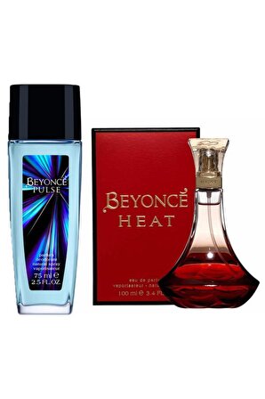 Beyonce Heat EDP 100 ml Kadın Parfüm Seti