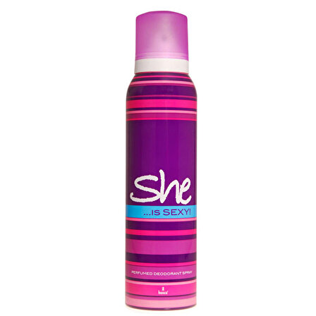 She Deo 150 ML Sexy x 4 Adet