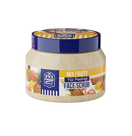 Fnx Barber Face Scrub Peeling Fruit Mix 500 ML x 4 Adet (Findit)