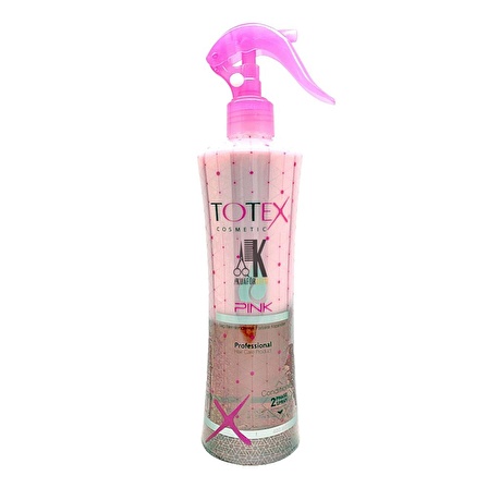 Totex Fön Suyu Pembe 400 ml  x 2 Adet