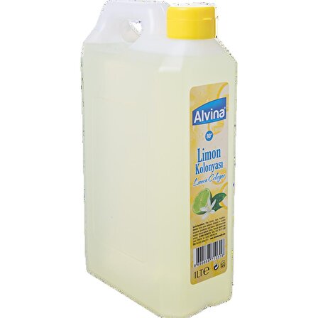 Alvina Limon Kolonyası 80 Derece Pet Şişe 1000 ml 2 Adet
