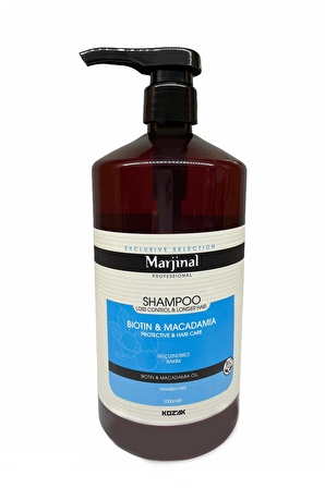 Marjinal Biotin Macademia Şampuan 1000 ML  x 2 Adet