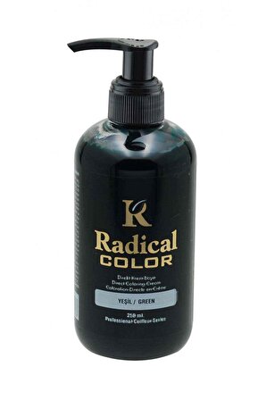 FinDit Radical Color Su Bazlı Saç Boyası 250 ml Yesil