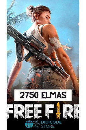 Free Fire 2750 Elmas E-PİN KODU TR