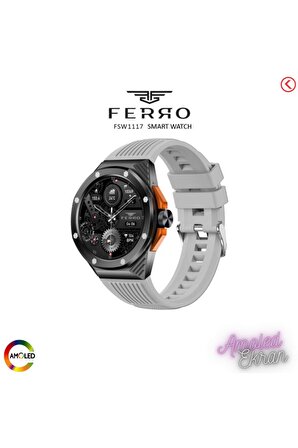 Ferro Fsw1117 Siyah - Gri Akıllı Saat