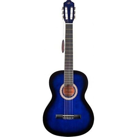 BARCELONA LC 3900 BB Mavi Siyah Sunburst Klasik Gitar