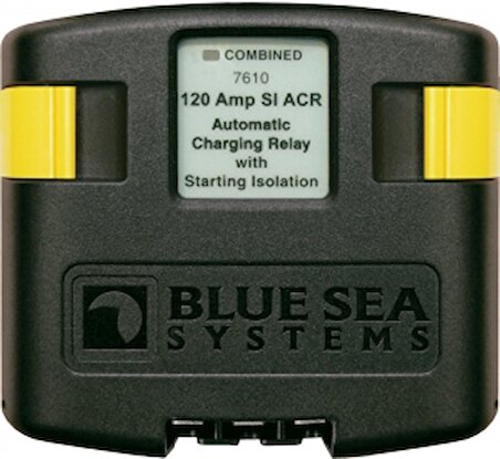 Blue Sea Systems otomatik şarj rölesi. 12/24V, 120A