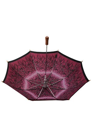 Snotline Baston Şemsiye Mor Desenli 14-L