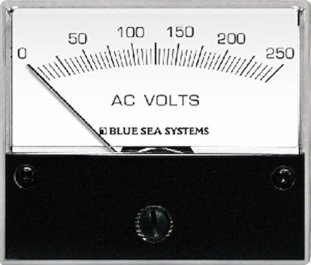 Marintek AC Voltmetre 60x71 mm 0-250V %3 Hassasiyet