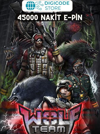 45000 Wolfteam Nakit E-PİN KODU 