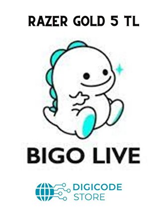  Bigo Live Razer Gold 5 TL E-PİN KODU