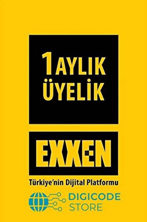 Exxen 1 Ay (Reklamsız) E-PİN KODU