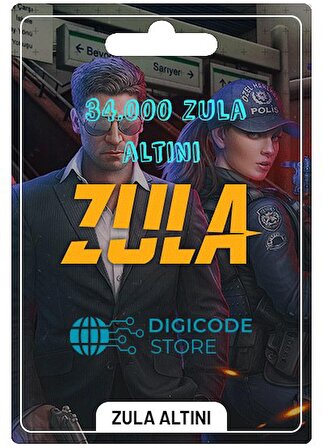 Zula 34000 Zula Altını E-PİN Kodu