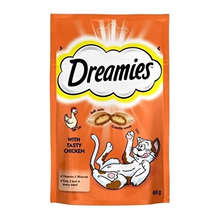 Dreamies Tavuklu Pouch Kedi Ödülü 60 Gr x 6 Lı Paket