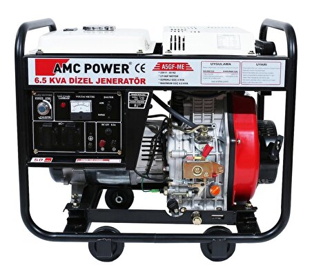 Amcpower 6,5 KVA Dizel Jeneratör 220 Volt