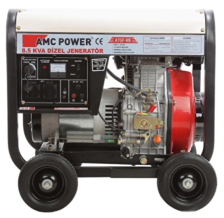 Amcpower 8,5 KVA Dizel Jeneratör 220 Volt